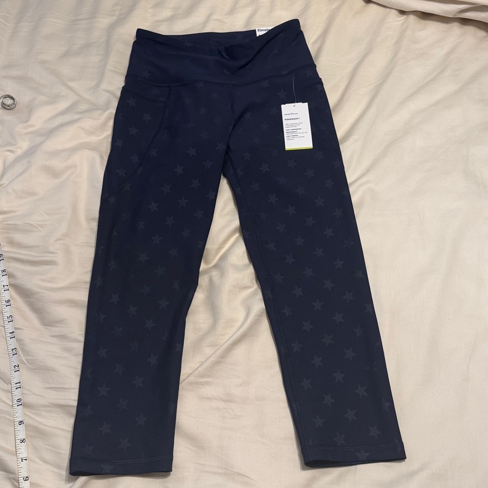 Old Navy Blue Star Pattern Leggings